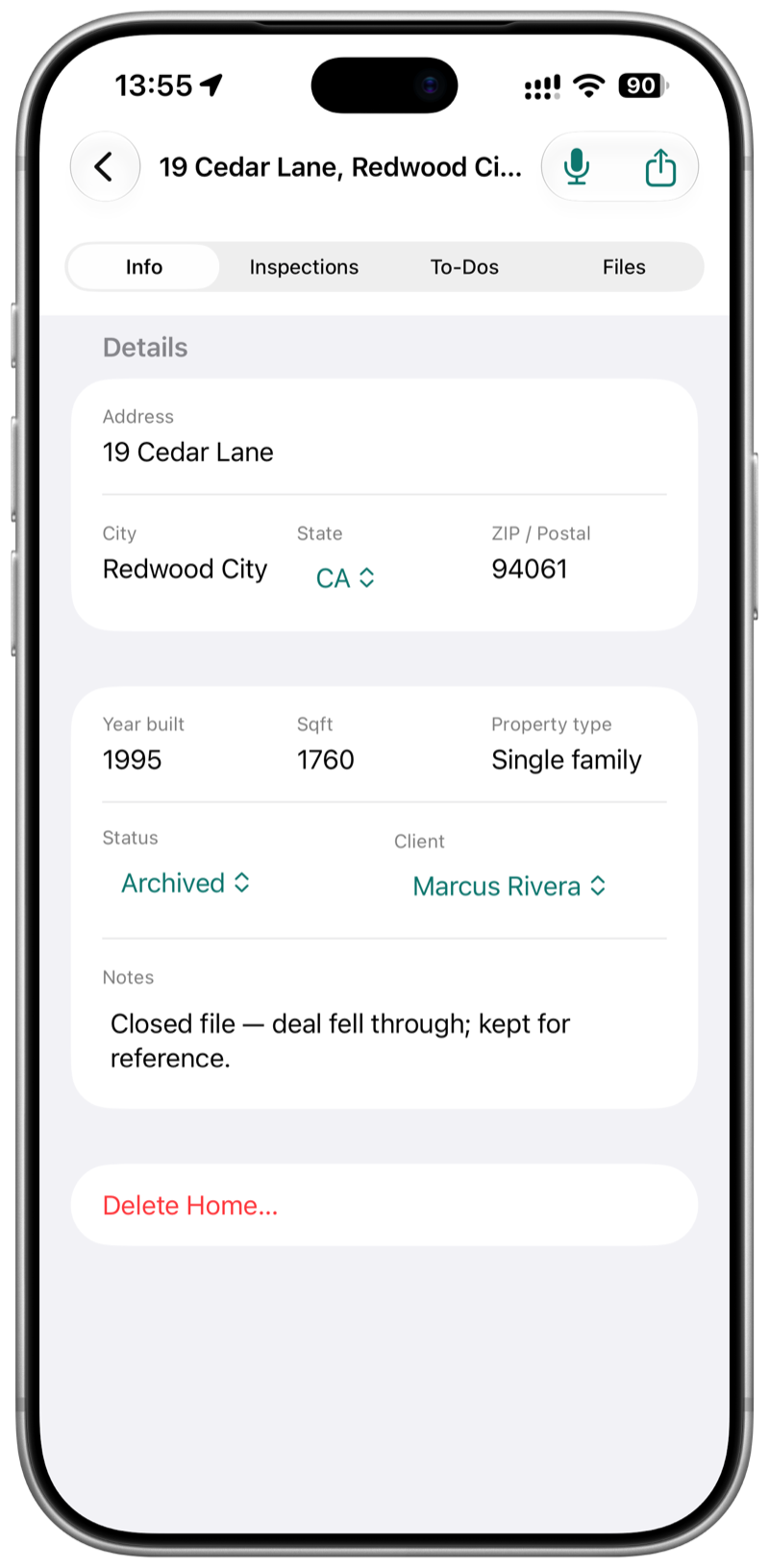 InspectLog screenshot 3
