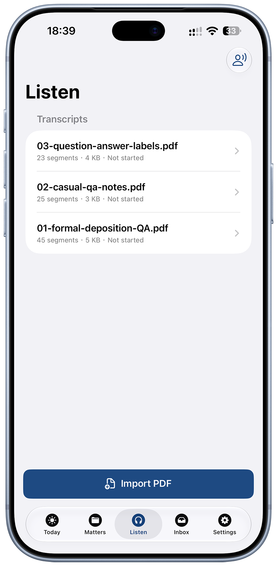MatterLog screenshot 3
