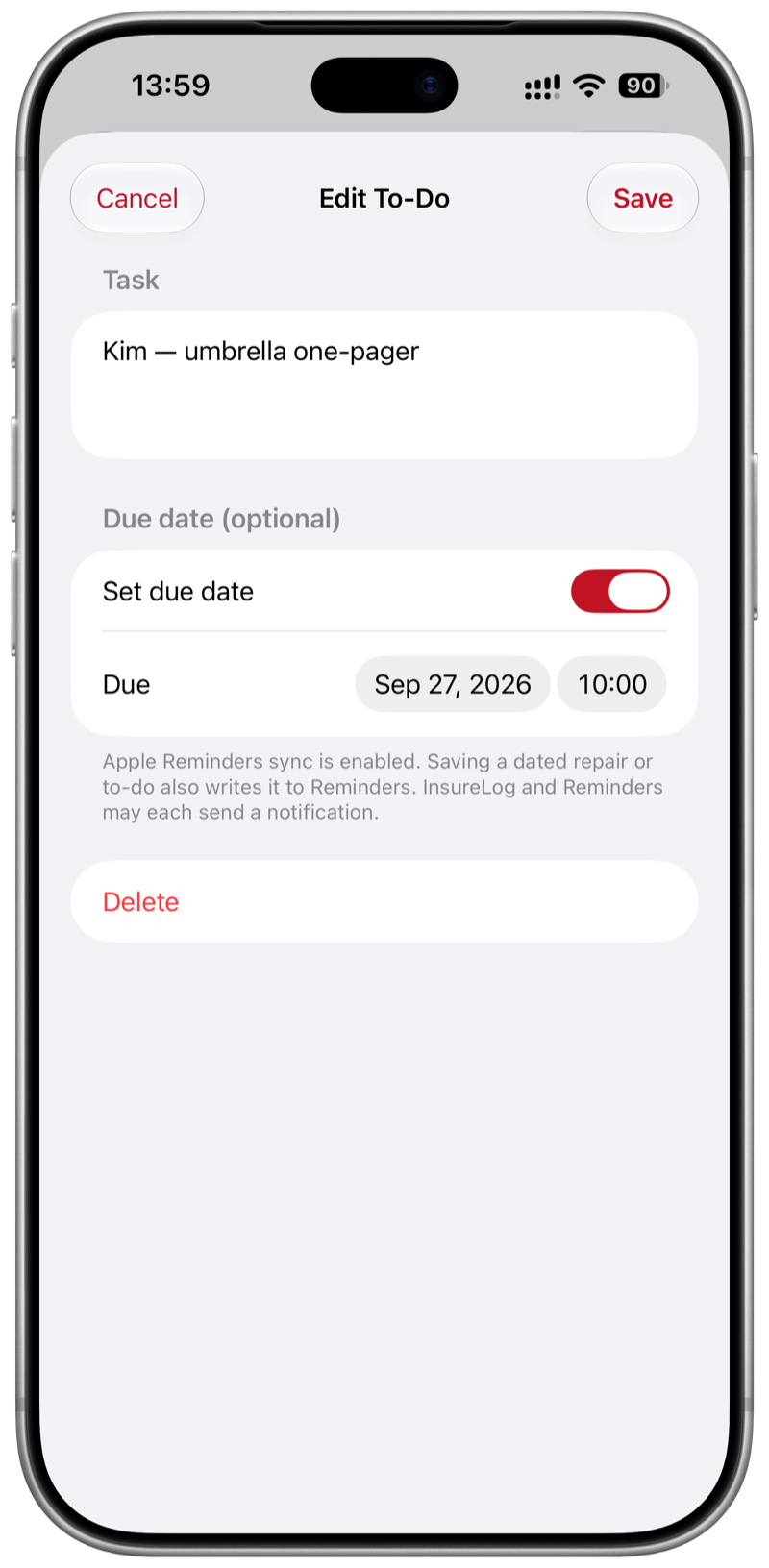 PolicyLog screenshot 10