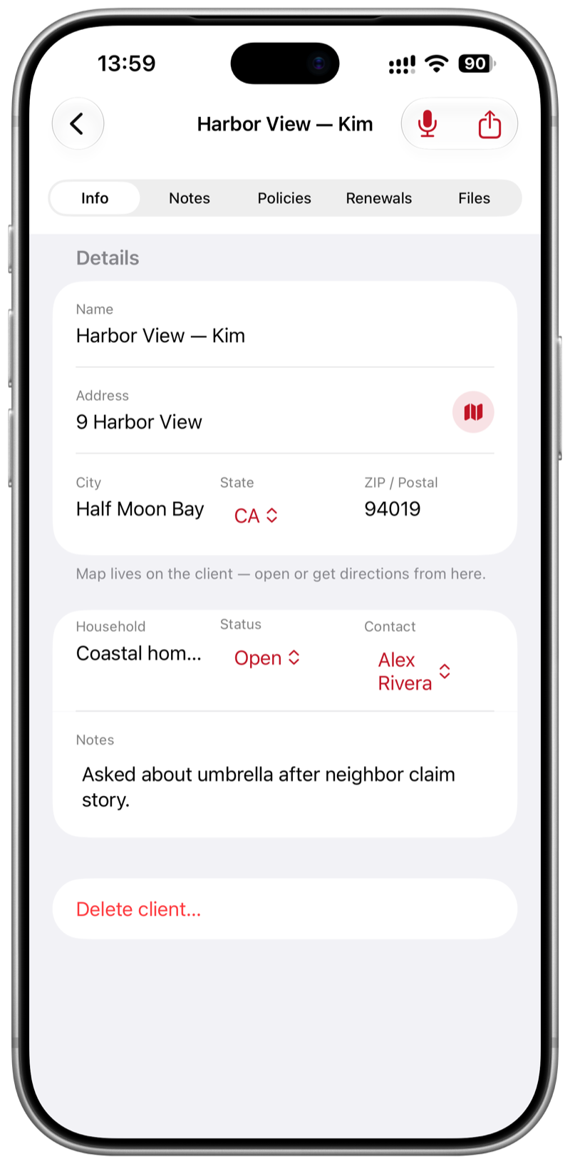 PolicyLog screenshot 4