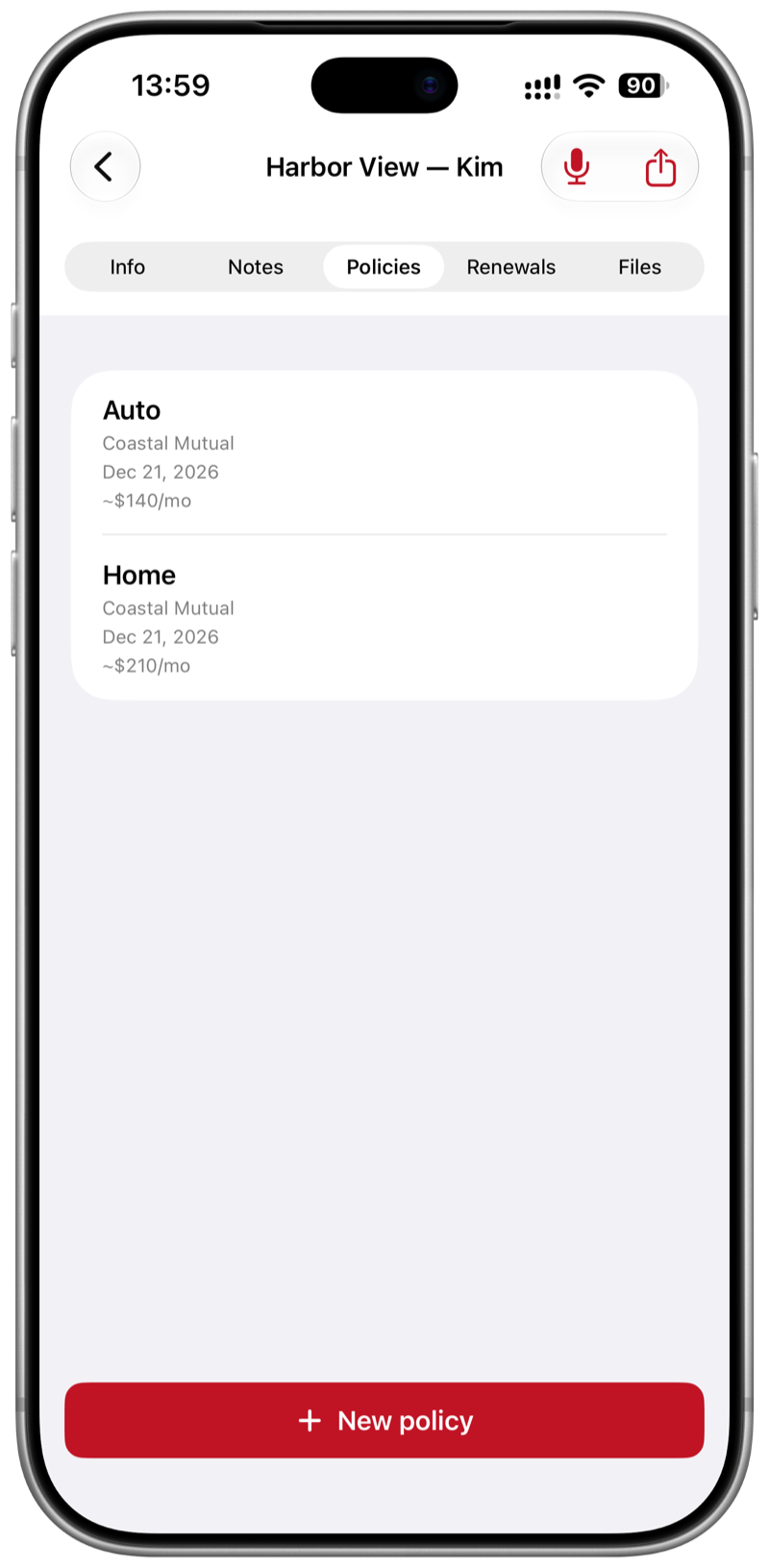 PolicyLog screenshot 6
