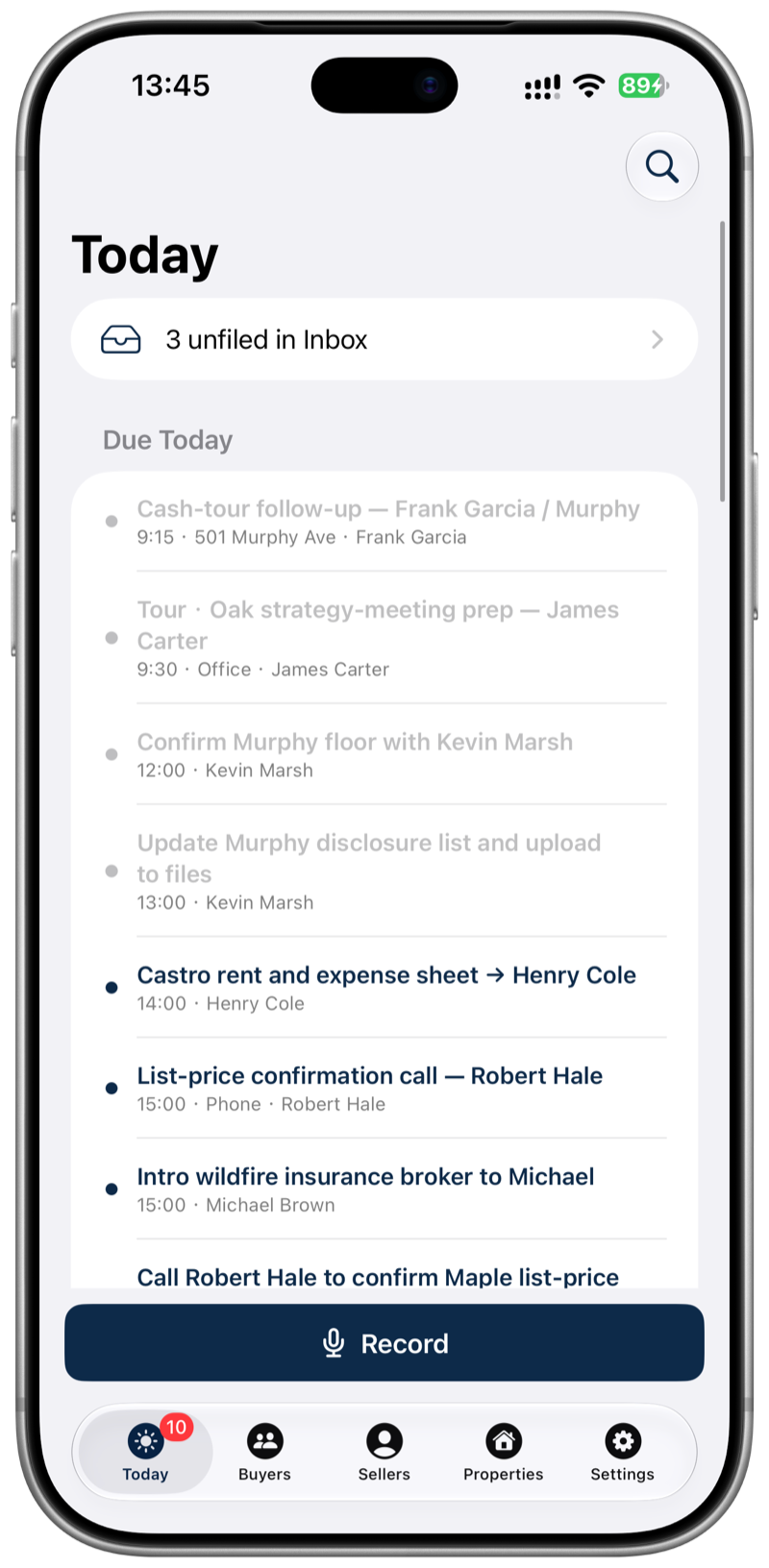 RealtyLogs screenshot 1